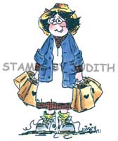 I-03 Sm. Straight Hair Bag Lady